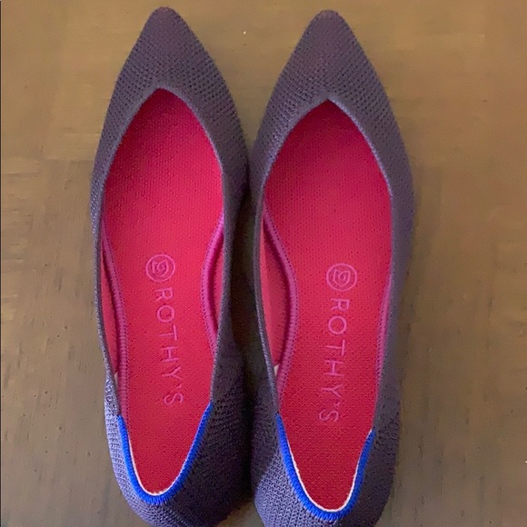 EUC Berry Lattice Rothy Points SOLD OUT - Picture 8 of 16